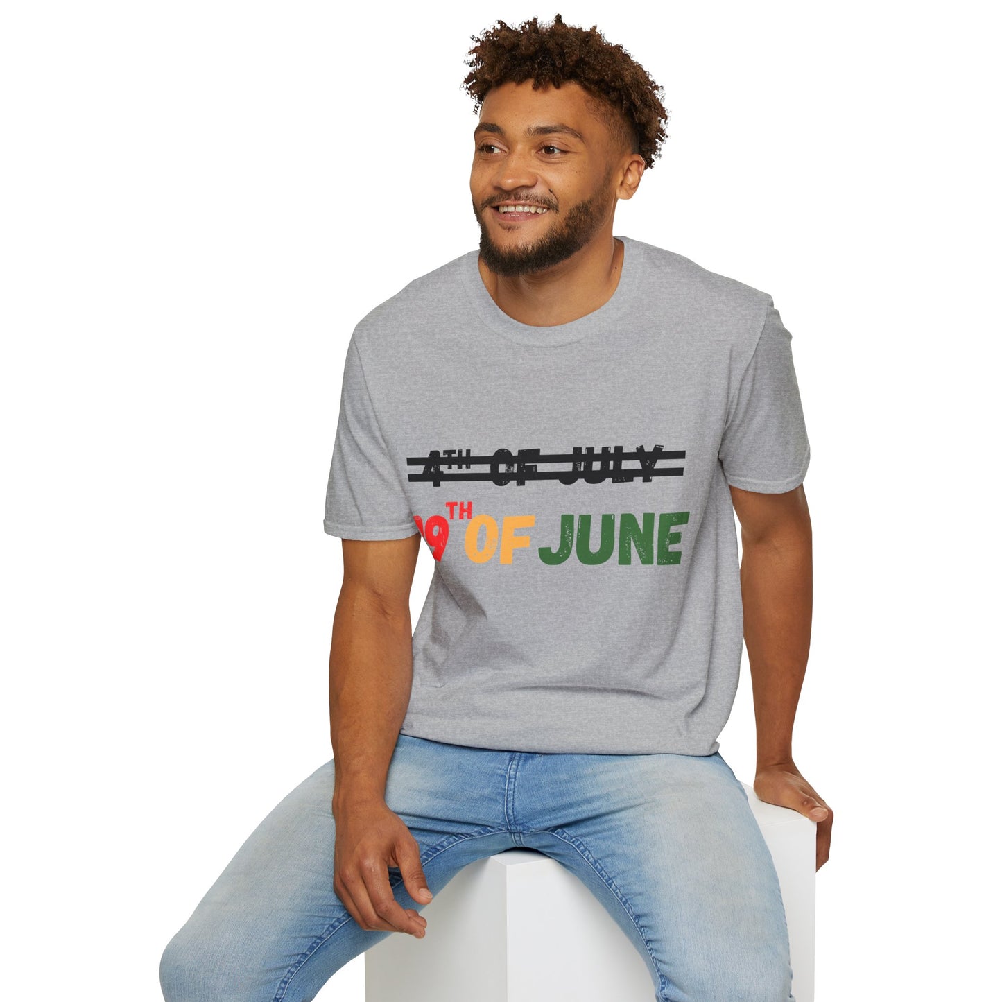 "Juneteenth: The Real Independence Day" Statement T-Shirt - Celebrate Freedom, Educate, and Empower