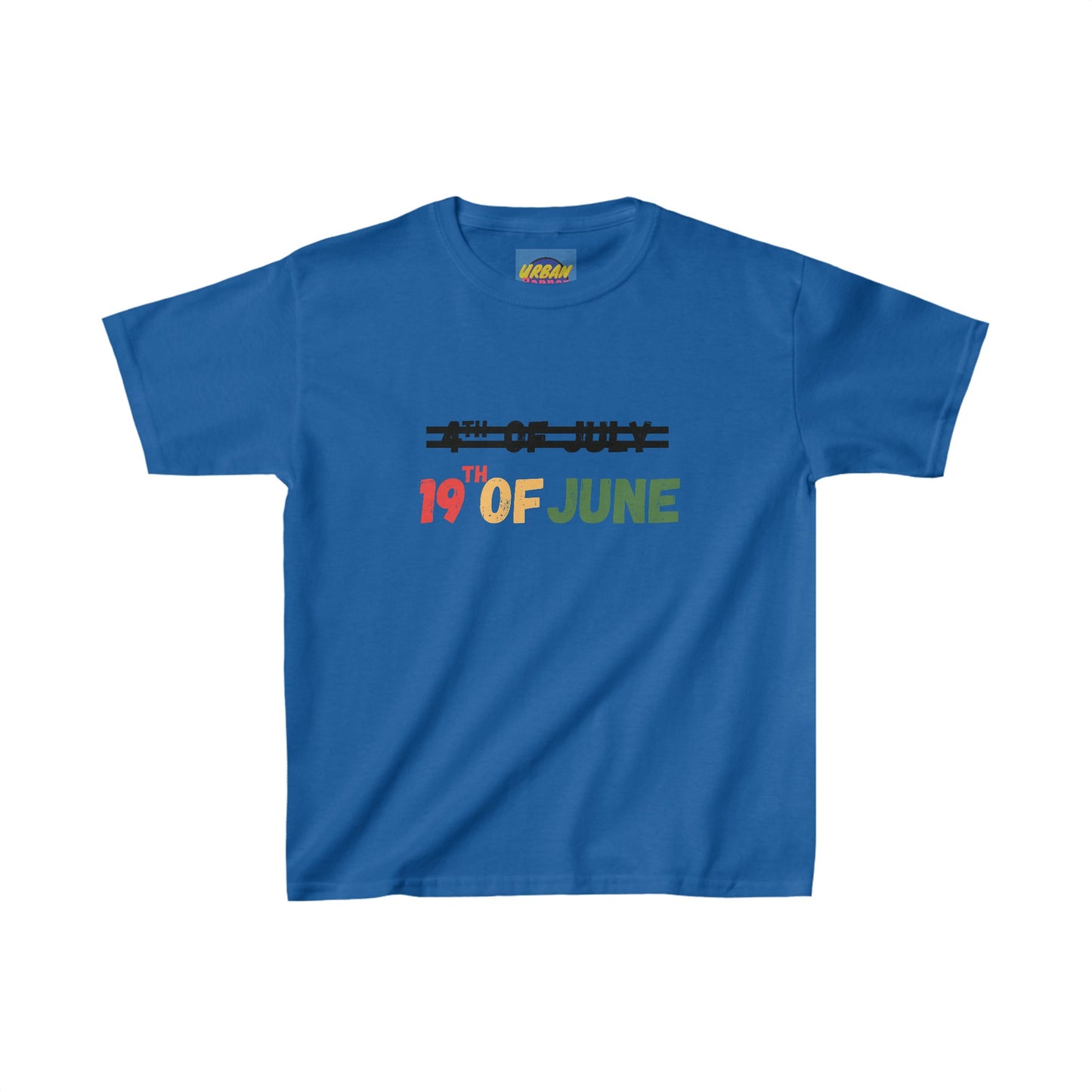 "Juneteenth: The Real Independence Day" Youth Statement Tee - Celebrate Freedom, Educate, and Empower