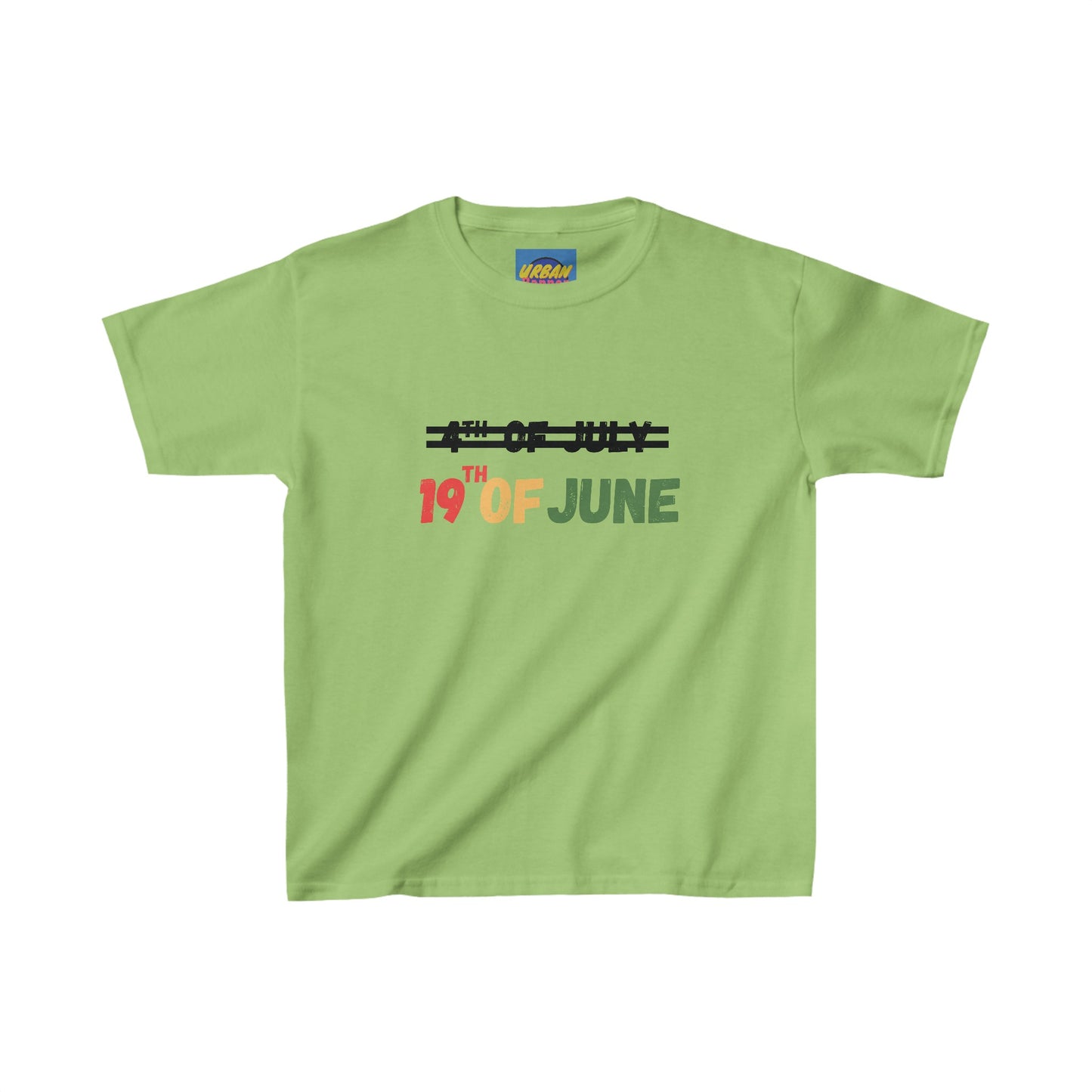 "Juneteenth: The Real Independence Day" Youth Statement Tee - Celebrate Freedom, Educate, and Empower