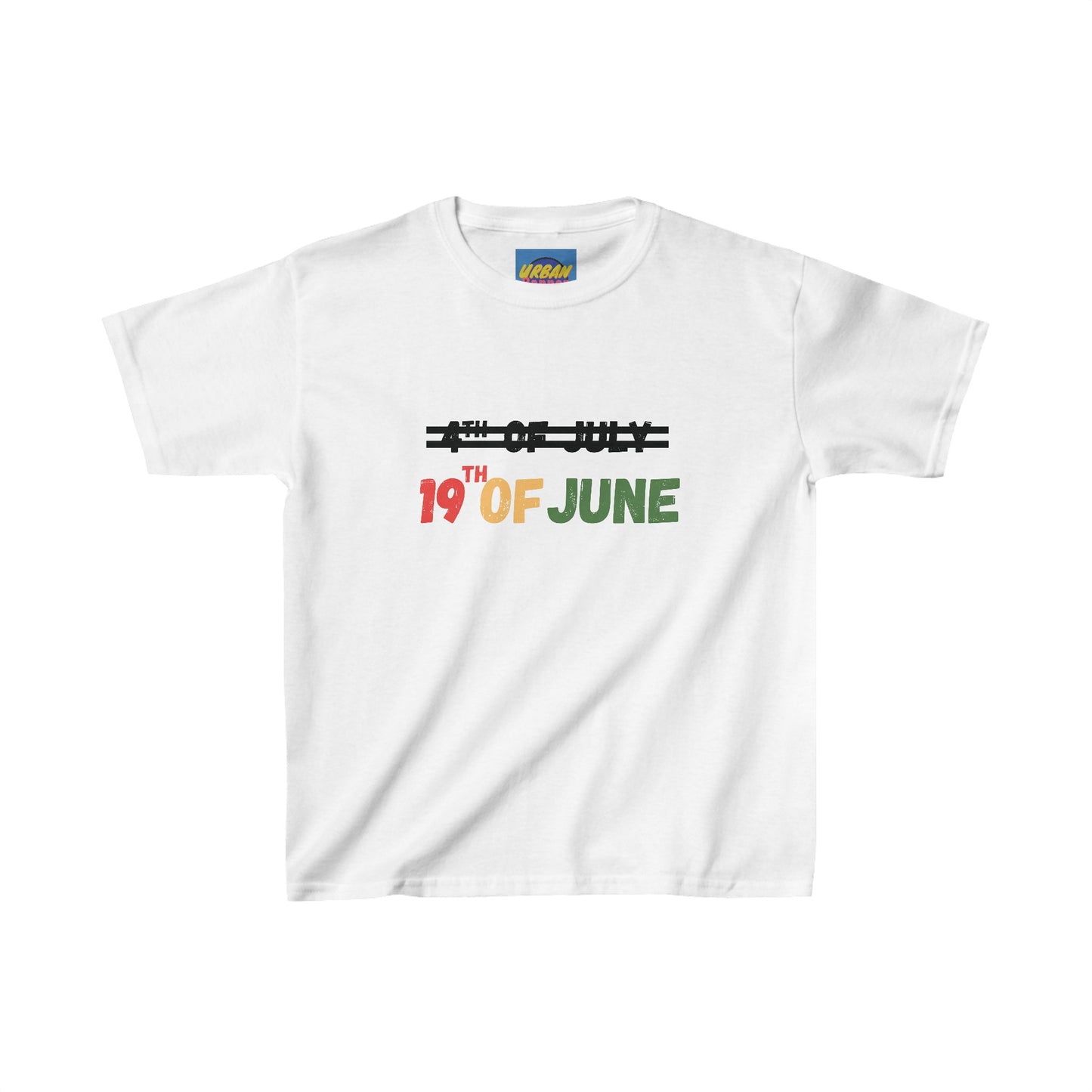 "Juneteenth: The Real Independence Day" Youth Statement Tee - Celebrate Freedom, Educate, and Empower