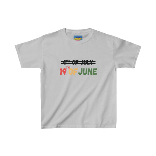 "Juneteenth: The Real Independence Day" Youth Statement Tee - Celebrate Freedom, Educate, and Empower