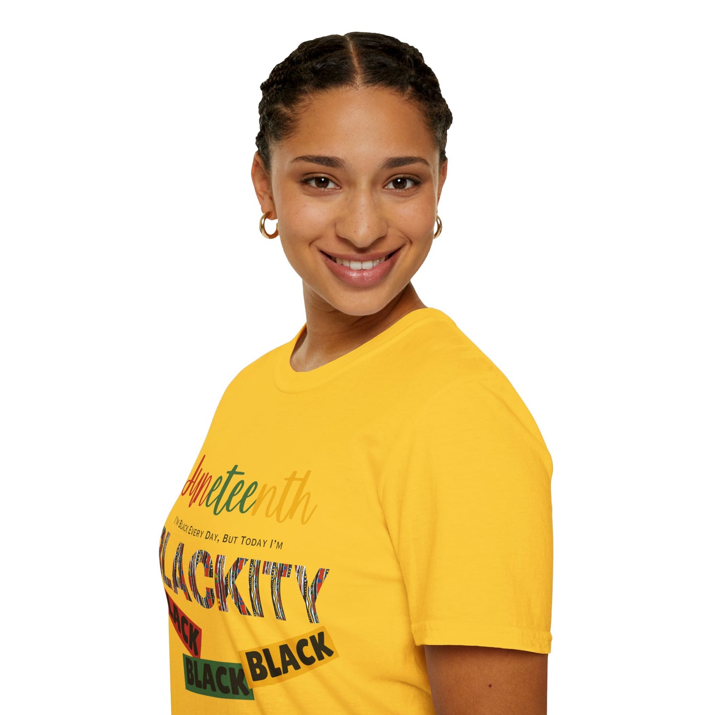 "Juneteenth: Unapologetically Black" Celebratory T-Shirt - Embrace Your Blackness, Today and Every Day