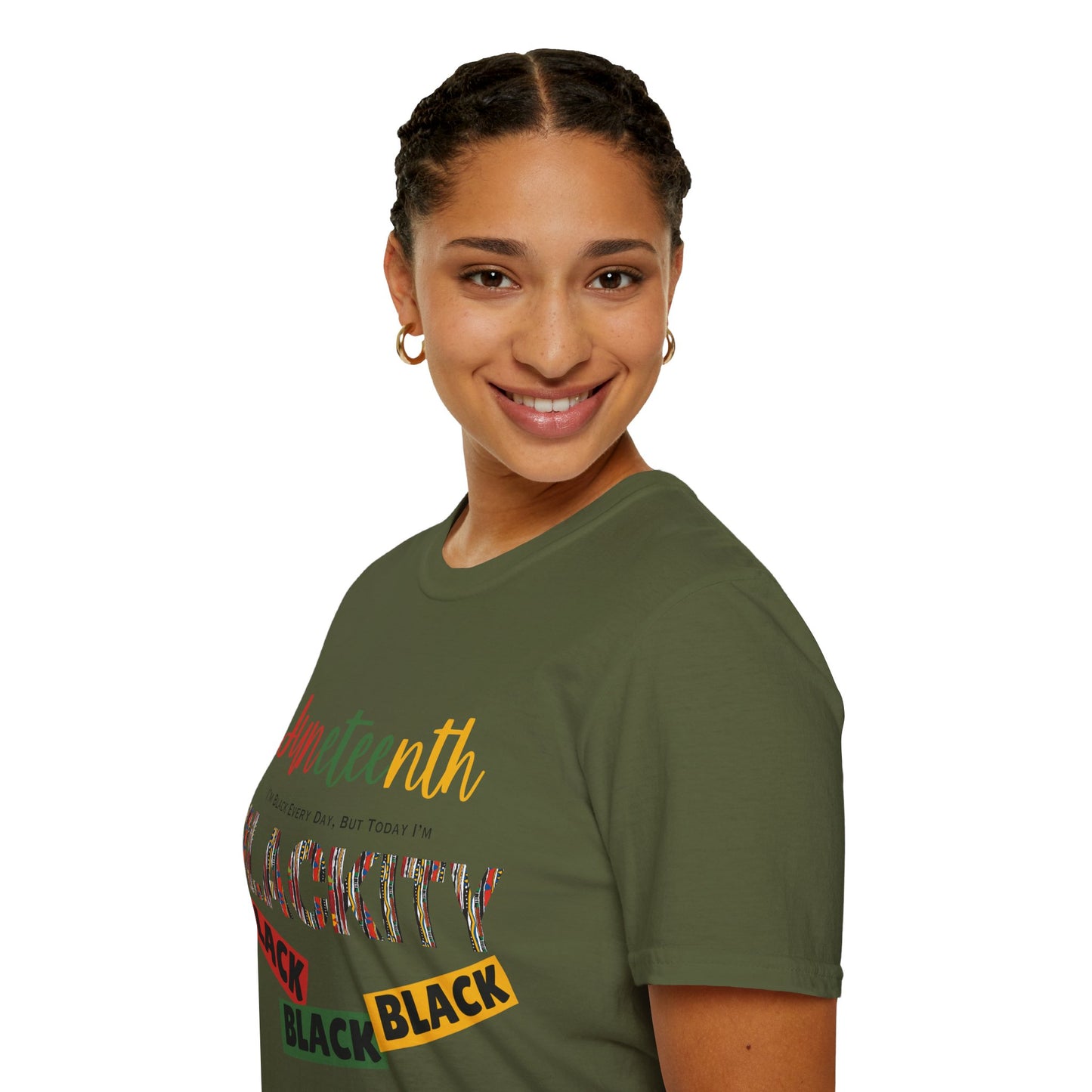 "Juneteenth: Unapologetically Black" Celebratory T-Shirt - Embrace Your Blackness, Today and Every Day