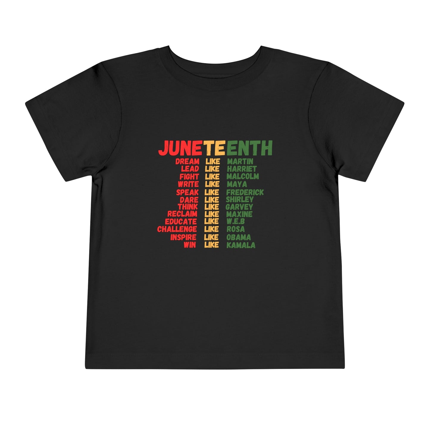 "Juneteenth: Honoring Black Excellence" Toddler Commemorative Tee - Celebrate the Legacy